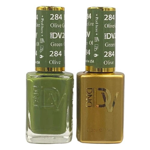 DIVA Duo Gel & Lacquer - 284 Olive Green