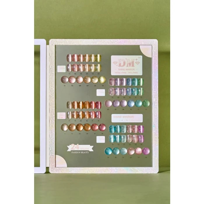 DM - Shiny Chrome Cat Eye Collection (HEMA + TPO FREE)
