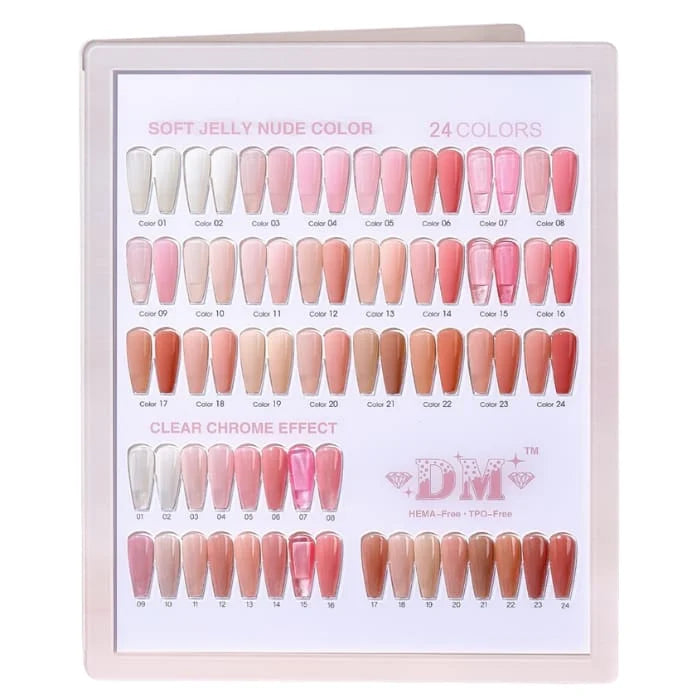 DM Soft Jelly Nude Collection - #01 - #24 (Hema + TPO Free)