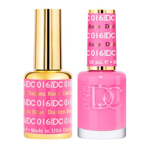 DND DC Duo Gel & Lacquer - 016 Darken Rose