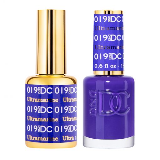 DND DC Duo Gel & Lacquer - 019 Ultra Marine