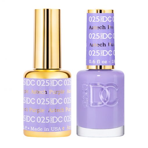 DND DC Duo Gel & Lacquer - 025 Aztech Purple