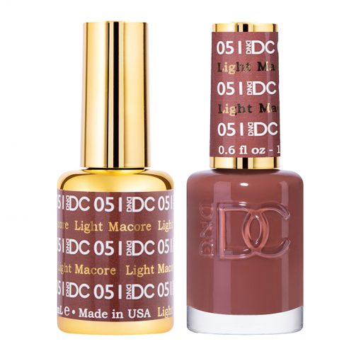 DND DC Duo Gel & Lacquer - 051 Light Macore