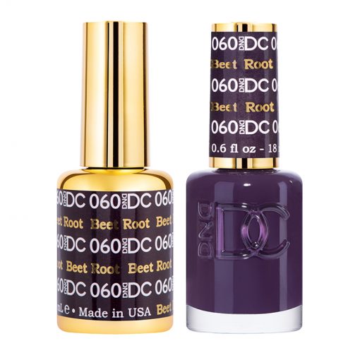 DND DC Duo Gel & Lacquer - 060 Beet Root