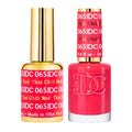 DND DC Duo Gel & Lacquer - 065 Thai Chili Red
