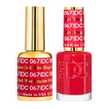 DND DC Duo Gel & Lacquer - 067 Fire Engine Red