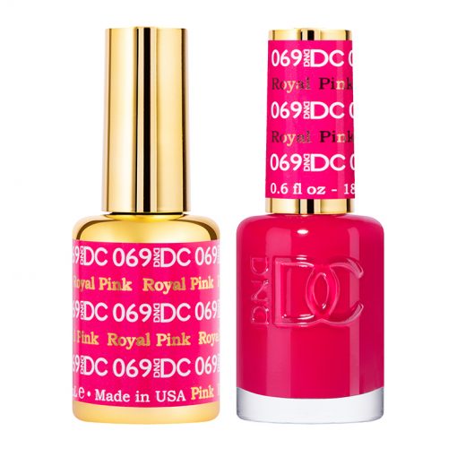 DND DC Duo Gel & Lacquer - 069 Royal Pink