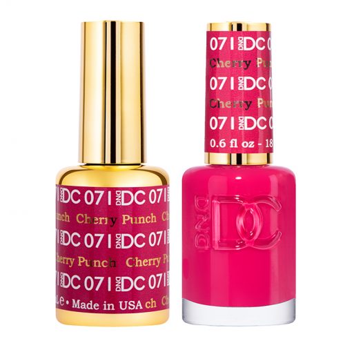 DND DC Duo Gel & Lacquer - 071 Cherry Punch
