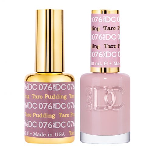 DND DC Duo Gel & Lacquer - 076 Taro Pudding