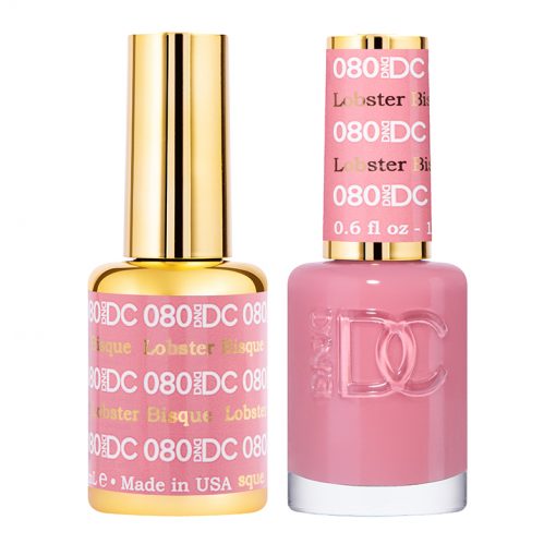 DND DC Duo Gel & Lacquer - 080 Lobster Bisque