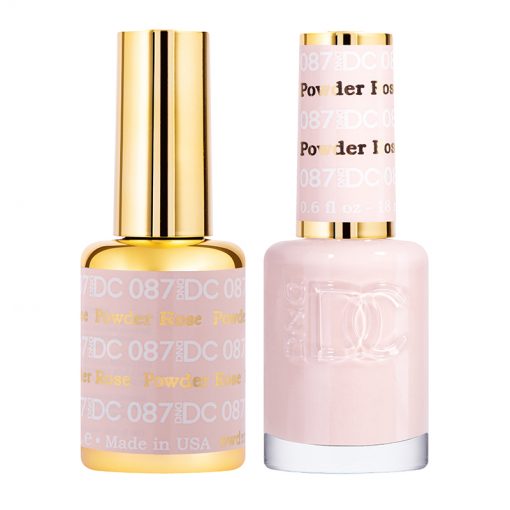 DND DC Duo Gel & Lacquer - 087 Rose Powder