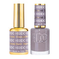 DND DC Duo Gel & Lacquer - 102 Charcoal Burnt