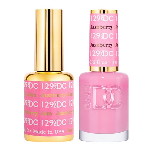 DND DC Duo Gel & Lacquer - 129 Jazzberry Jam