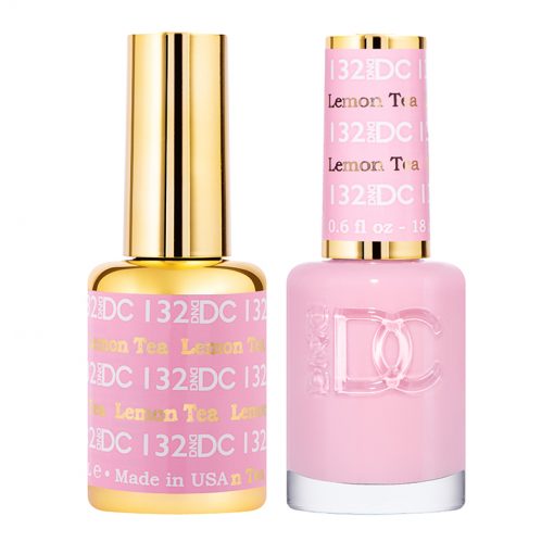 DND DC Duo Gel & Lacquer - 132 Lemon Tea