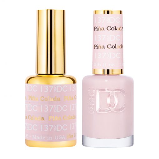 DND DC Duo Gel & Lacquer - 137 Pina Colada