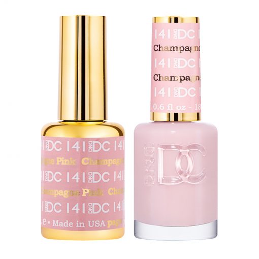 DND DC Duo Gel & Lacquer - 141 Pink Champagne