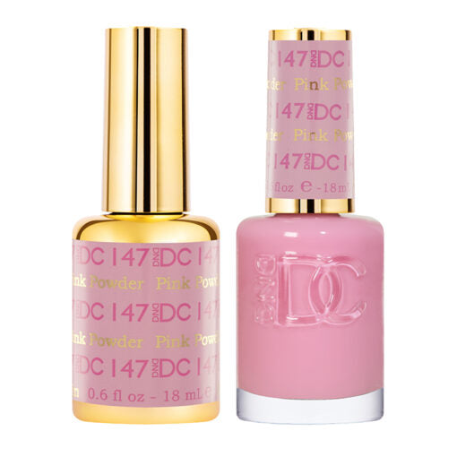 DND DC Duo Gel & Lacquer - 147 Pink Powder