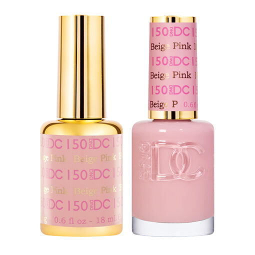 DND DC Duo Gel & Lacquer - 150 Beige Pink