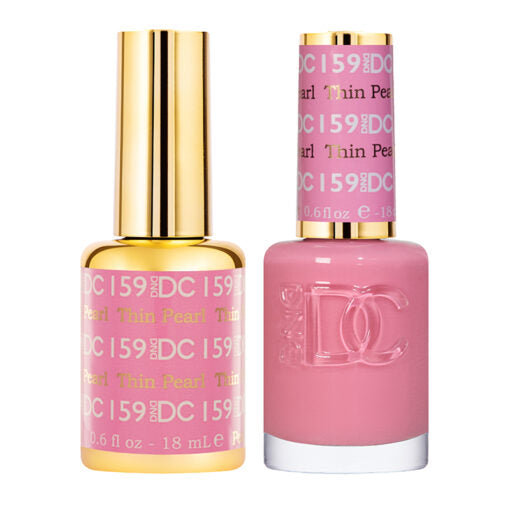 DND DC Duo Gel & Lacquer - 159 Thin Pearl