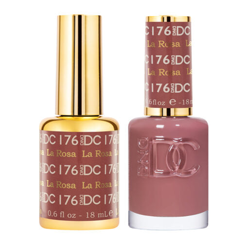 DND DC Duo Gel & Lacquer - 176 La Rosa