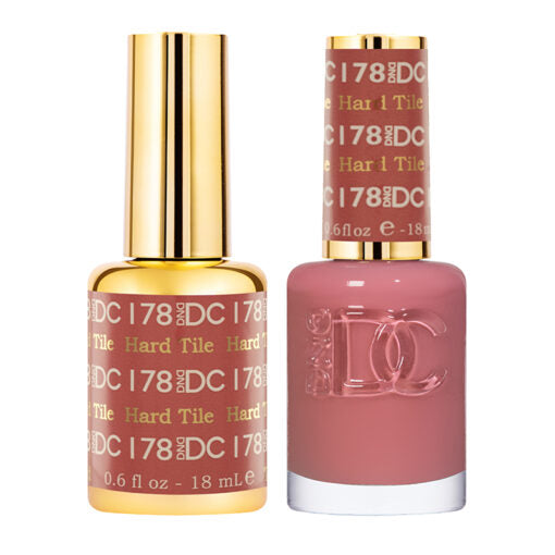 DND DC Duo Gel & Lacquer - 178 Hard Tile