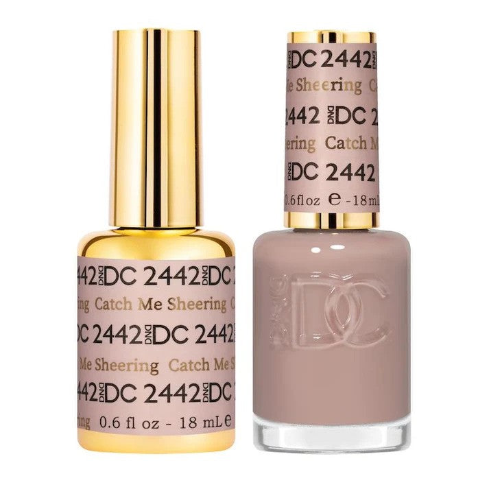 DND DC Duo Gel & Lacquer - 2442 Catch Me Sheering