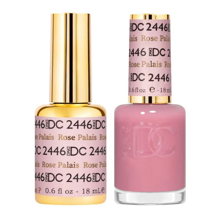 DND DC Duo Gel & Lacquer - 2446 Rose Palais