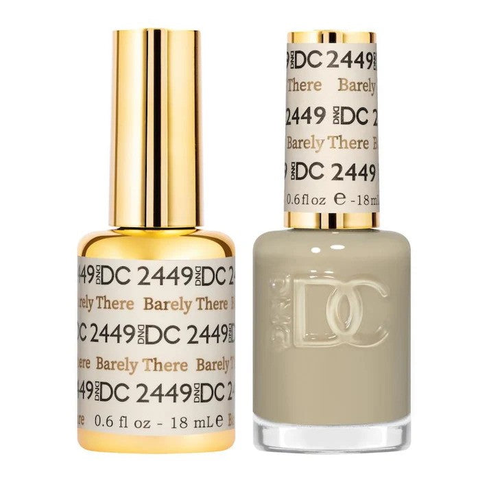 DND DC Duo Gel & Lacquer - 2449 Barely There