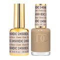 DND DC Duo Gel & Lacquer - 2450 Sheer Glow