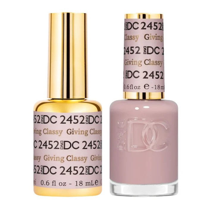DND DC Duo Gel & Lacquer - 2452 Giving Glassy