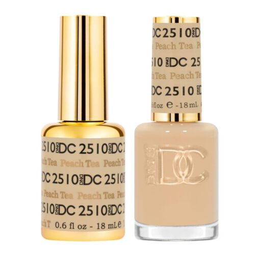 DND DC Duo Gel & Lacquer - 2510 Peach Tea
