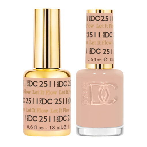 DND DC Duo Gel & Lacquer - 2511 Let It Flow