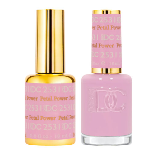 DND DC Duo Gel & Lacquer - 2531 Petal Power