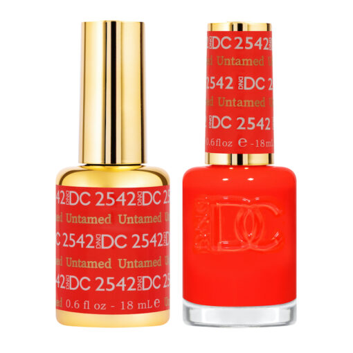 DND DC Duo Gel & Lacquer - 2542 Untamed