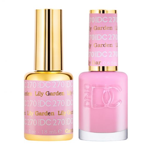 DND DC Duo Gel & Lacquer - 270 Lily Garden
