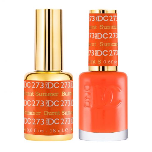 DND DC Duo Gel & Lacquer - 273 Burnt Summer
