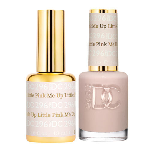 DND DC Duo Gel & Lacquer - 296 Little Pink Me Up
