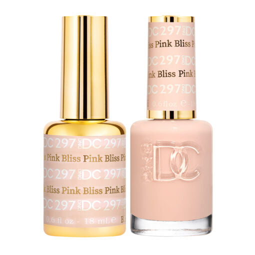 DND DC Duo Gel & Lacquer - 297 Pink Bliss