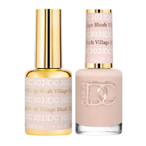 DND DC Duo Gel & Lacquer - 302 Blush Village