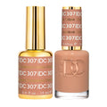 DND DC Duo Gel & Lacquer - 307 Cinnamon Craze