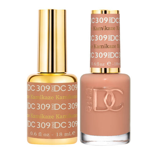 DND DC Duo Gel & Lacquer - 309 Kamikaze