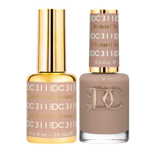 DND DC Duo Gel & Lacquer - 311 Natural