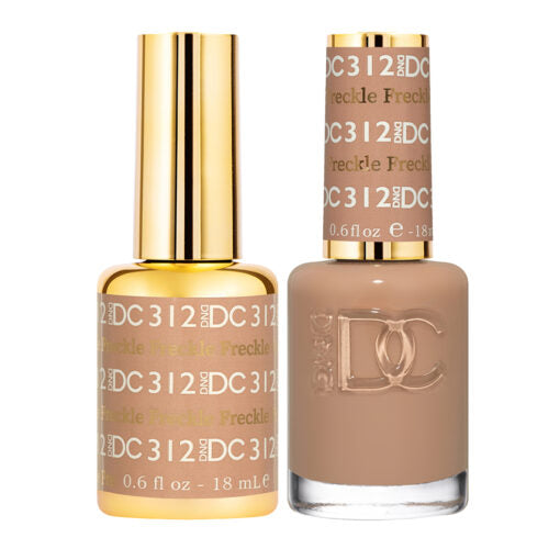 DND DC Duo Gel & Lacquer - 312 Freckle
