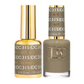 DND DC Duo Gel & Lacquer - 315 Foxy Gray
