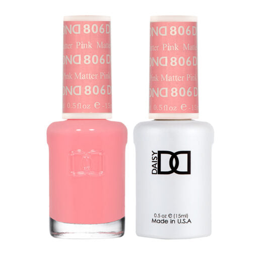DND Gel & Lacquer – 806 Pink Matter