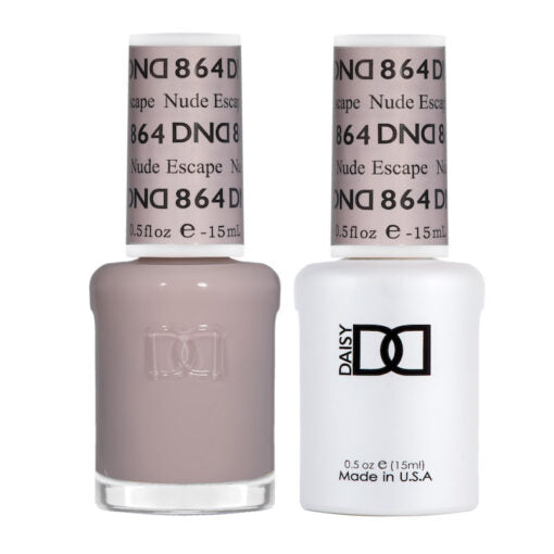 DND Gel & Lacquer – 864 Nude Escape