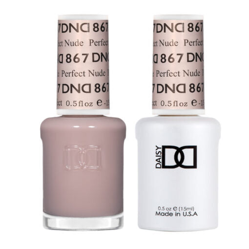 DND Gel & Lacquer – 867 Perfect Nude