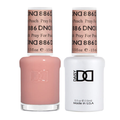 DND Gel & Lacquer – 886 Pray For Peach