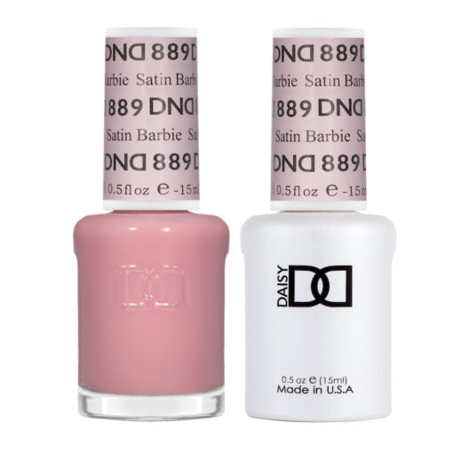 DND Gel & Lacquer – 889 Satin Barbie