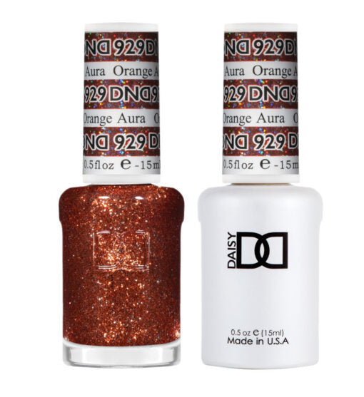 DND Gel & Lacquer – 929 Orange Aura